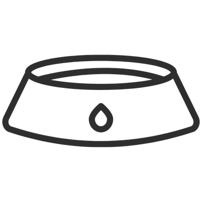 Icon Wassernapf für Hund